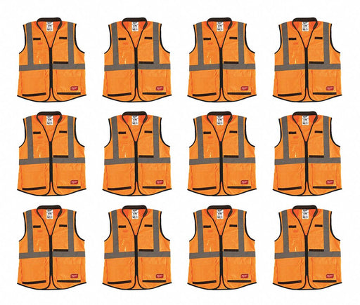 High Visibility Vest 12 pk L/XL