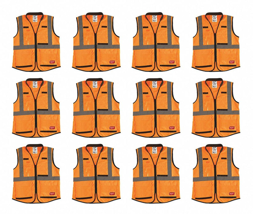 High Visibility Vest 12 pk L/XL