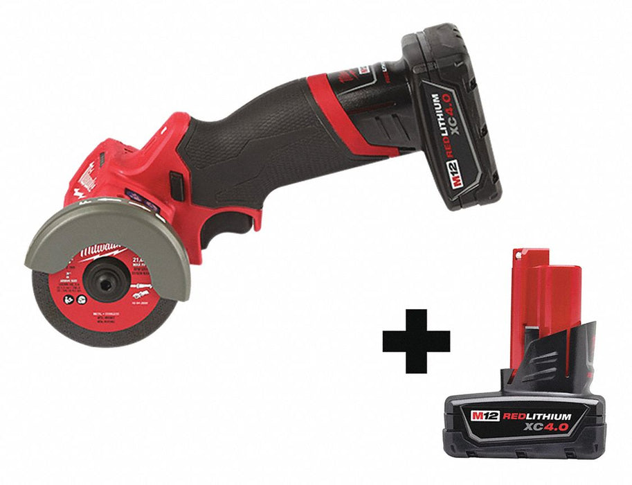 Compact Cut Off Tool Battery Included