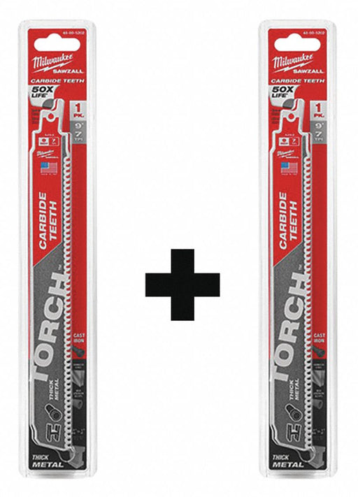 Reciprocating Saw Blade Set Thick Metal