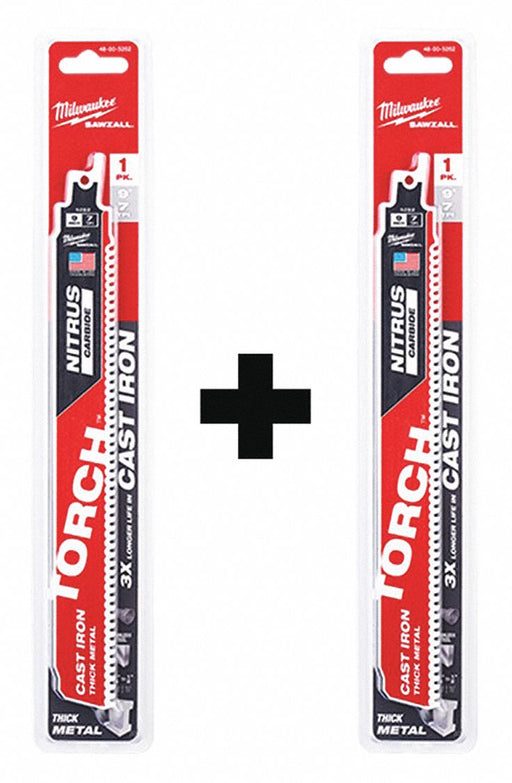 Reciprocating Saw Blade Set Thick Metal