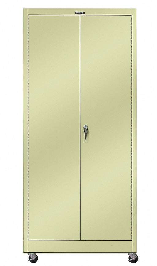 K4835 Storage Cabinet 78 x36 x24 Tan 4Shlv