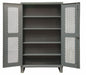 Storage Cabinet 78 x48 x24 Gray 4Shlv