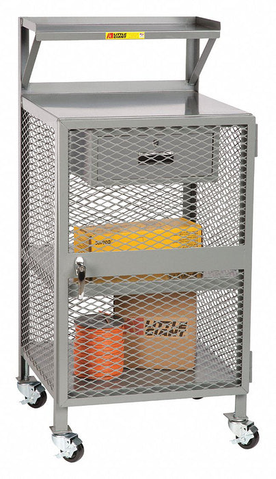 Cabinet 49 x24 x36 Gray Mbl