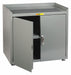 Storage Cabinet 41 x24 x24 Gray 1Shlv