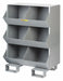 Stationary Storge Bins 2400lb Stl 6 Bins
