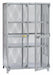 StrgLckr 78 x49 x27 Gray 2Shlv