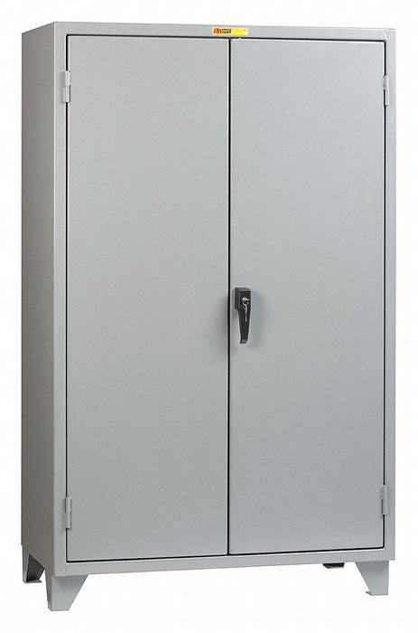 Storage Cabinet 78 x60 x24 Gray 2Shlv