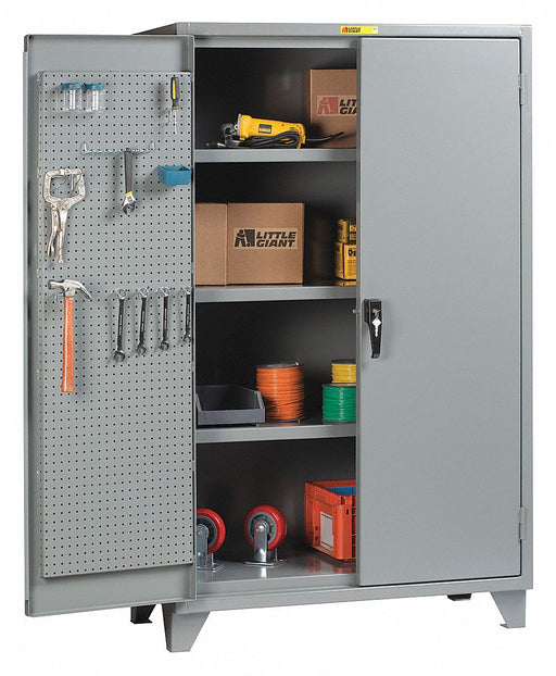 Pegboard Cab 78 x60 x24 Gry 1500lbLoad