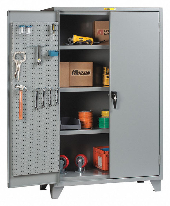 Pegboard Cab 78 x60 x24 Gry 1500lbLoad