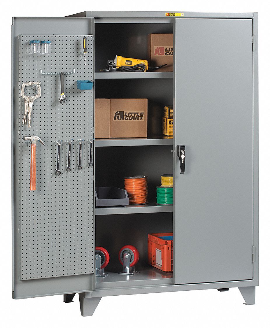 Pegboard Cab 78 x60 x24 Gry 1500lbLoad