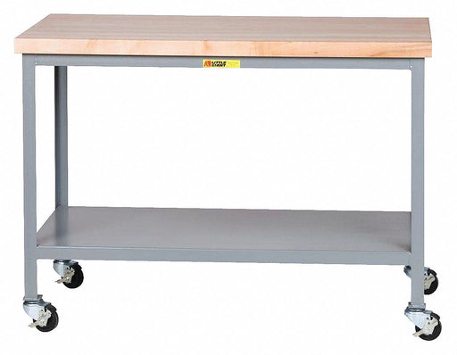 Mobile Wrkbnch Butcher Block 24 W 24 D