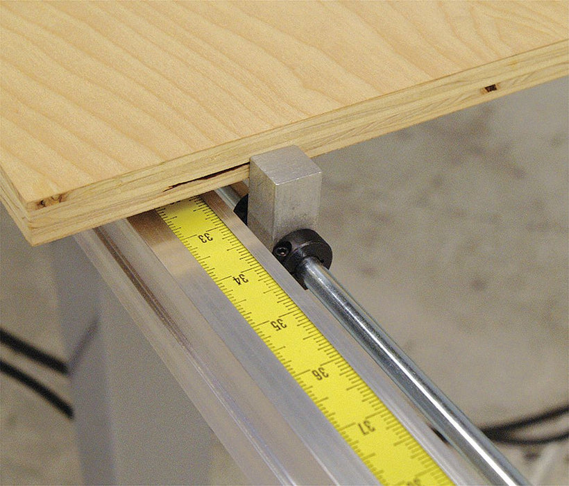 Gauging System For Table Router