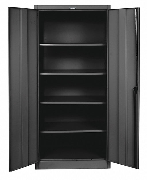Shelving Cabinet 72 H 36 W Black
