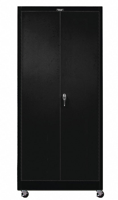 G6767 Storage Cabinet 72 x36 x24 Black 4Shlv