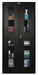 G6760 Storage Cabinet 72 x36 x18 Black 4Shlv
