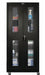 Storage Cabinet 72 x36 x24 Black 4Shlv