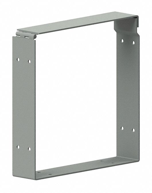 Wireway Connector 6x6 Sq In Steel Gray