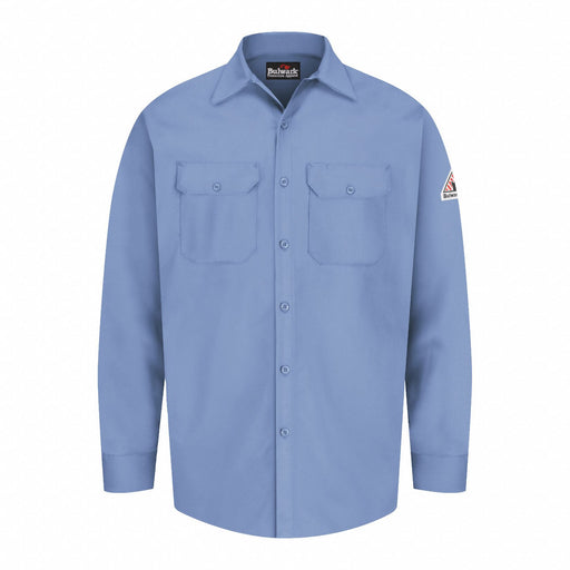 FR Long Sleeve Shirt Button Lt Blue XL L