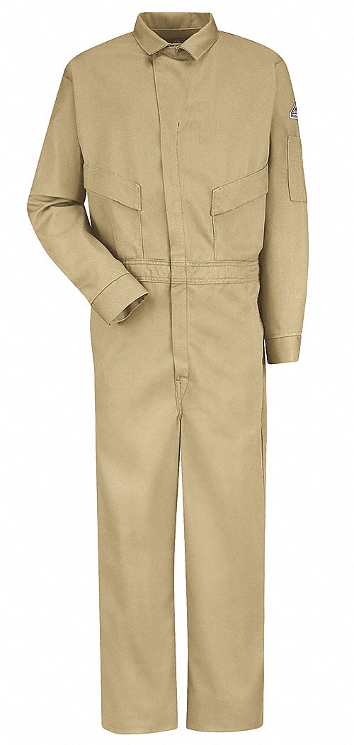G7298 Resistant Coverall Khaki 46 In Tall