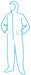 Hooded Disposable Coveralls 2XL Wht PK25