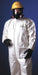 Hooded Disposable Coveralls XL Whit PK12