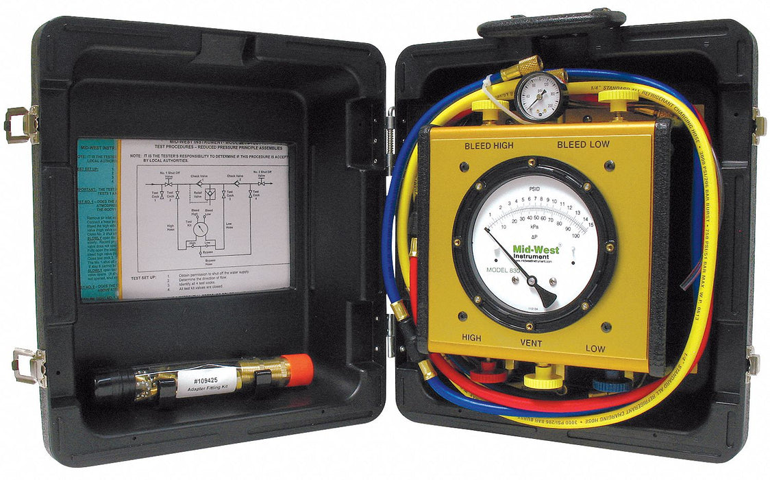 Backflow Preventer Test Kit Model 830