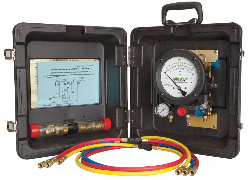 Backflow Preventer Test Kit Model 835