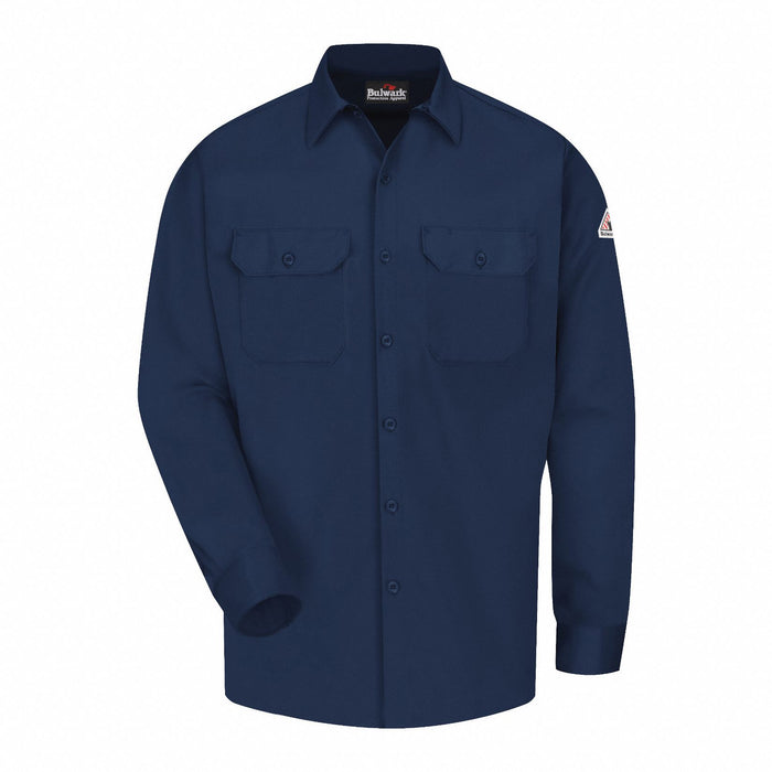 G7308 FR Long Sleeve Shirt Button Navy 2XL