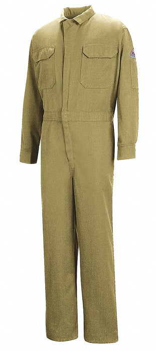 Flame-Resistant Coverall Khaki 50 In