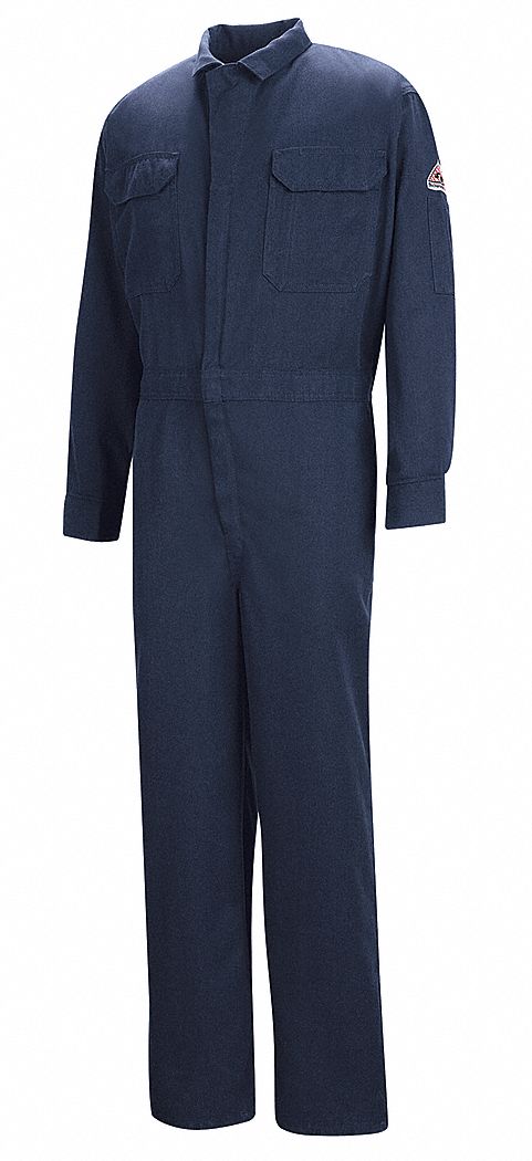 Flame-Resistant Coverall Navy 44 In