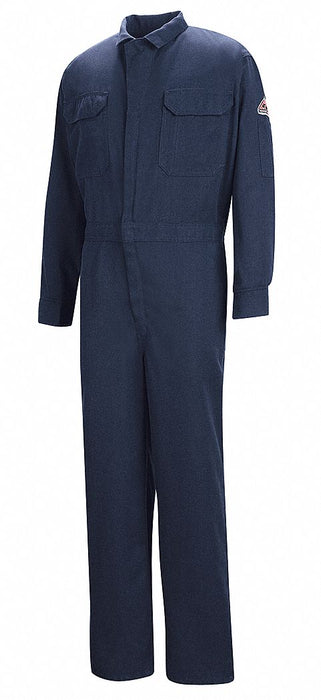 Flame-Resistant Coverall Navy 44 In Tall