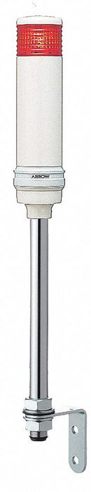 Tower Light 60mm Red Support Tube Mount