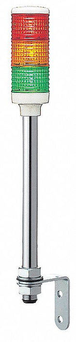 Tower Light Red Orange Grn Support Tube