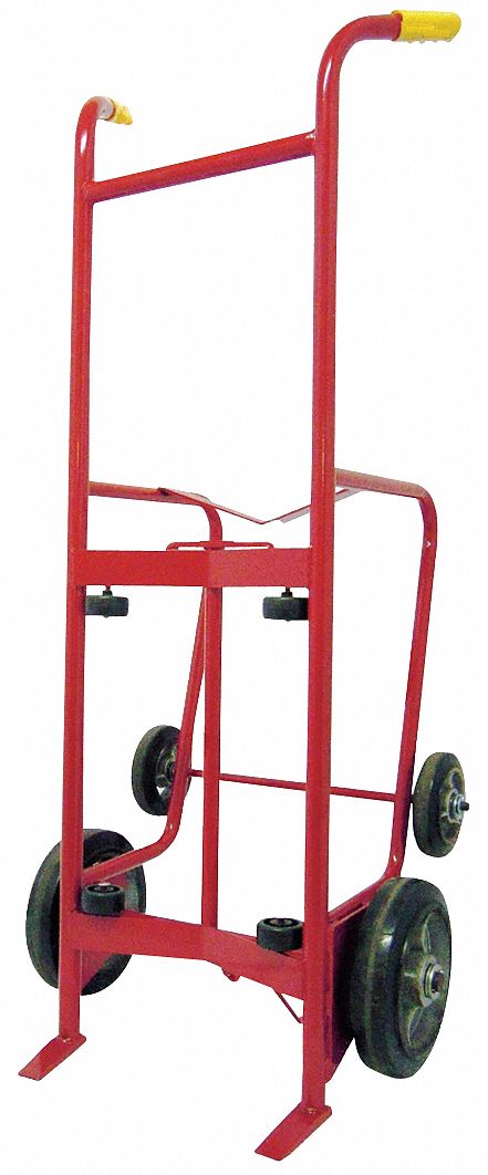 Drum Hand Truck 1000lb. Steel Red