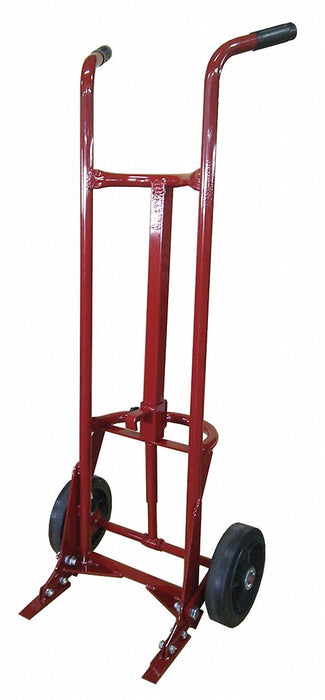 Drum HandTruck 1000 lb Steel Red