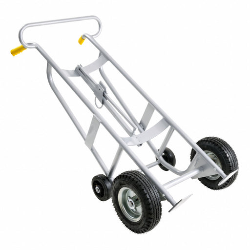 Drum Hand Truck 700 lb Aluminum Silver