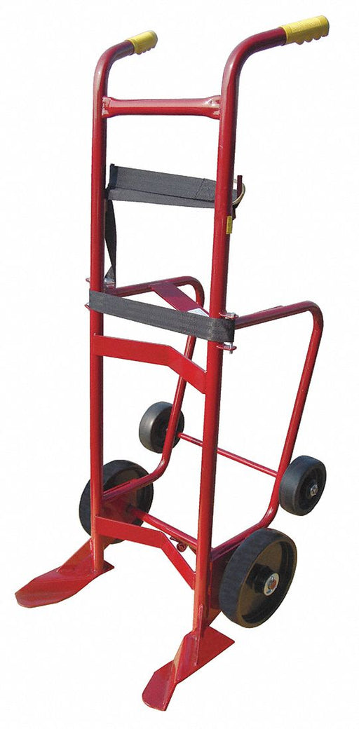 Drum Hand Truck 1000 lb Steel Red