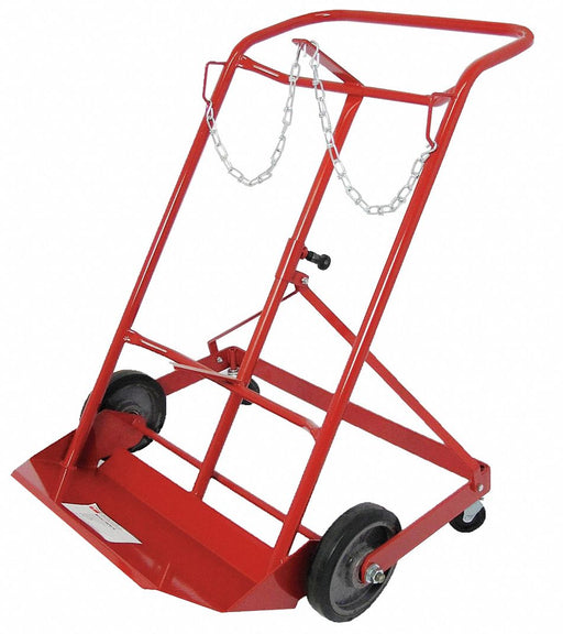 Cylinder Hand Truck 500lb 42 x19 x24-1/2