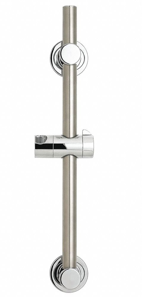 Grab/Slide Bar SS Polished Chrome 24in L