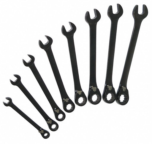 Combo Wrench St CV Steel Chrome Offset