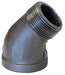 45 Street Elbow Malleable Iron 1 1/4 in