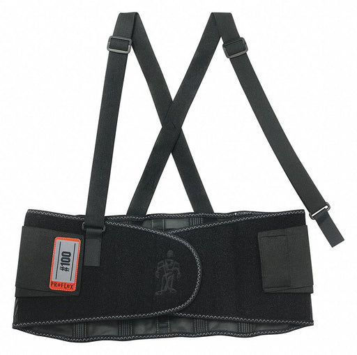 Back Support Black Spandex M