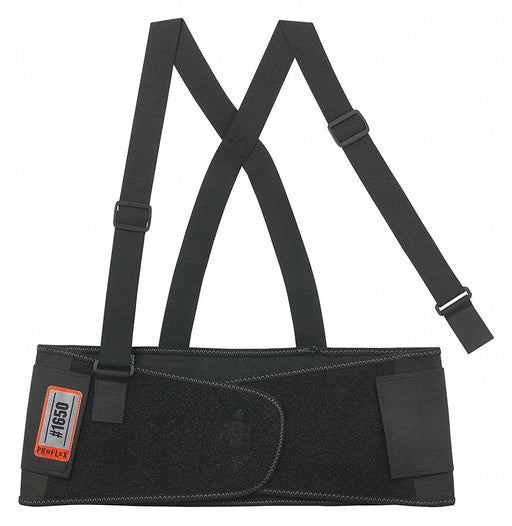 H9893 Back Support Black Elastic XL
