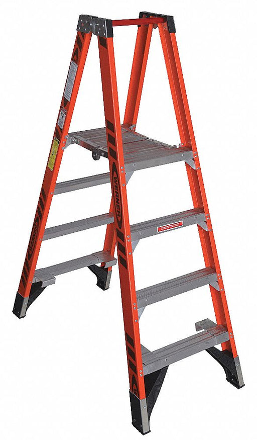 Twin Platform Stepladder 4 ft FGL 300 lb