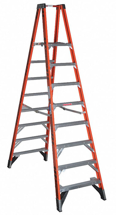 Twin Platform Stepladder 8 ft FGL 300 lb