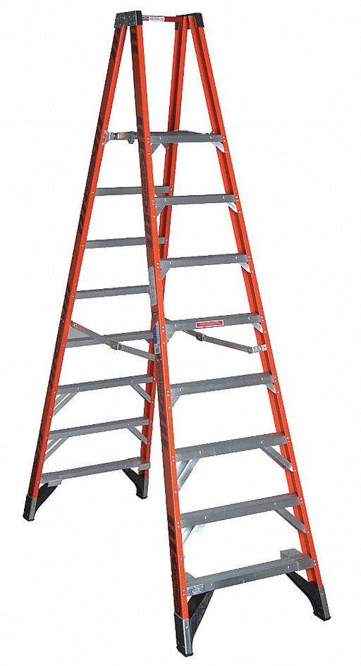 Twin Platform Stepladder 8 ft FGL 300 lb