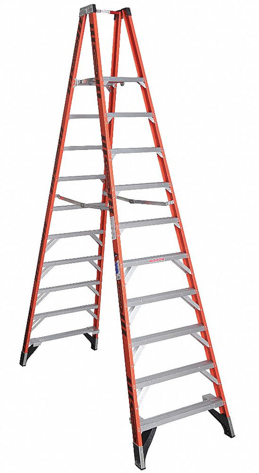 Twin Platform Stepladder 10 ft FGL 300lb