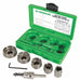 HoleCutterKit 6pcs Sizes 0.875 -2 