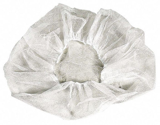 M9082 Bouffant Cap PP White 21 in PK100